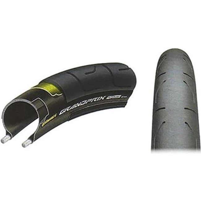 Continental Grand Prix Foldedæk 700x23c PolyX Breaker – Sort