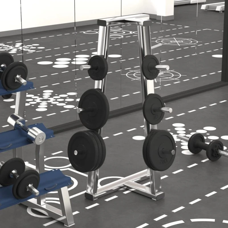 vidaXL Vægtskive 20 kg Støbejern