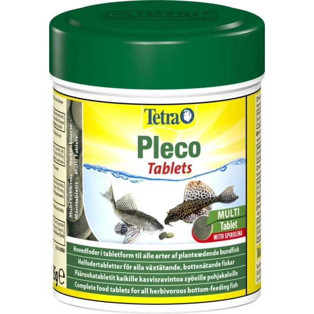Tetra Pleco Tablets 275 stk – plantefoder til bundfisk