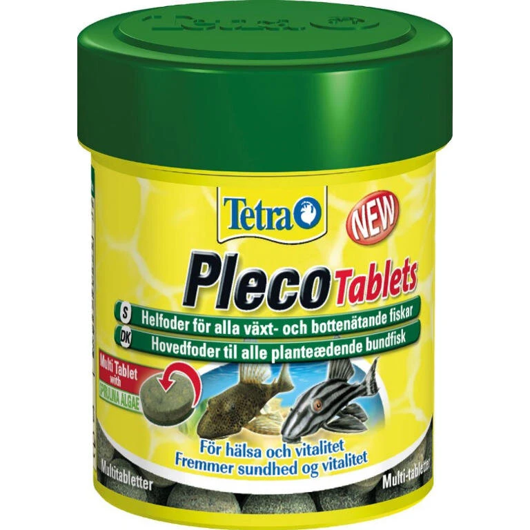 Tetra PlecoMin Tablets 120 stk – foder til bundfisk