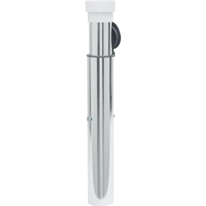vidaXL nedgravet parasolholder 40-50 mm aluminium sølv