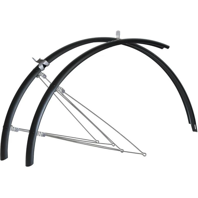 BikePartner Matsort skærmsæt 28" 37 mm