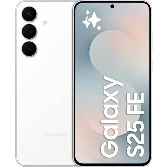Samsung Galaxy S25 FE 6.7" 256GB Hvid