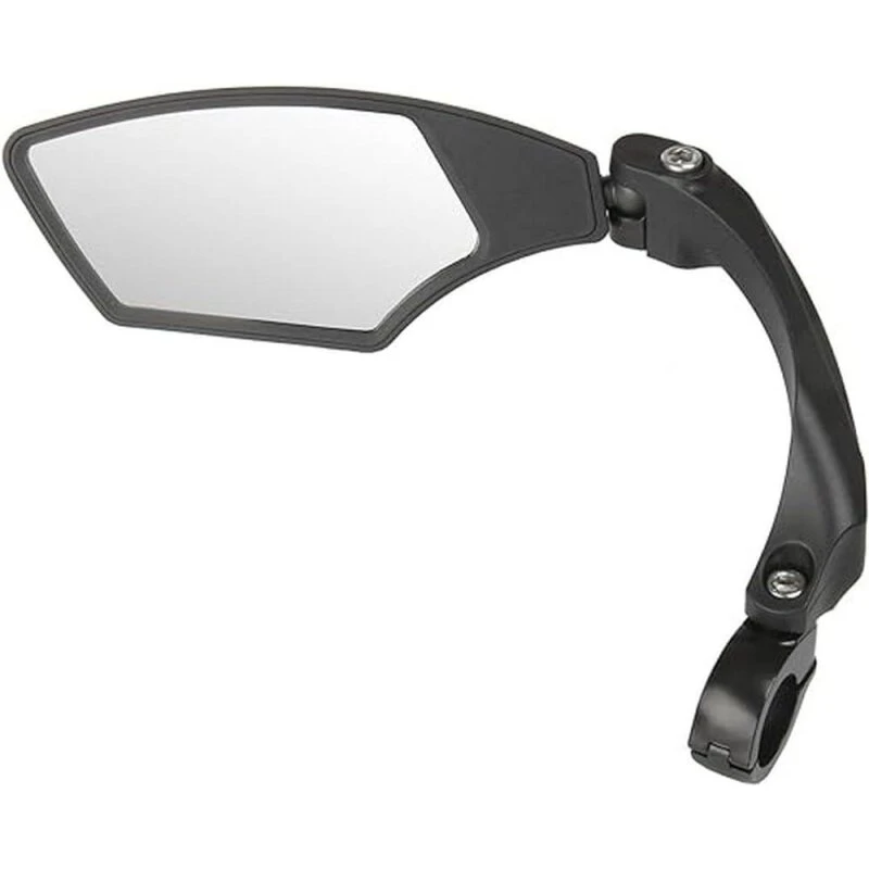 M-WAVE Spy Space venstre cykelspejl (sort, 22–25 mm)