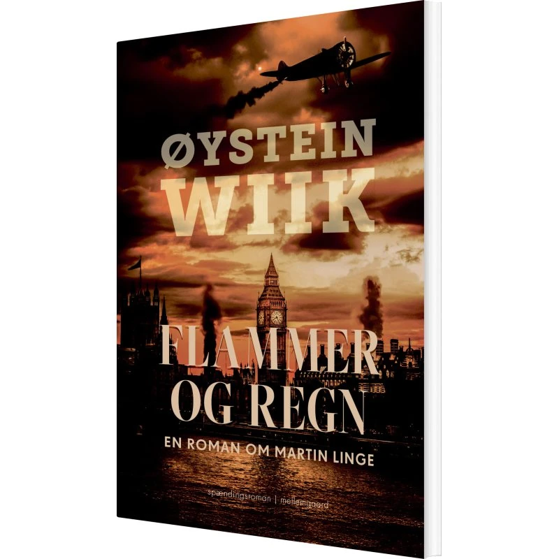 Øystein Wiik: Flammer og regn - Krimi & Spænding - Hæftet