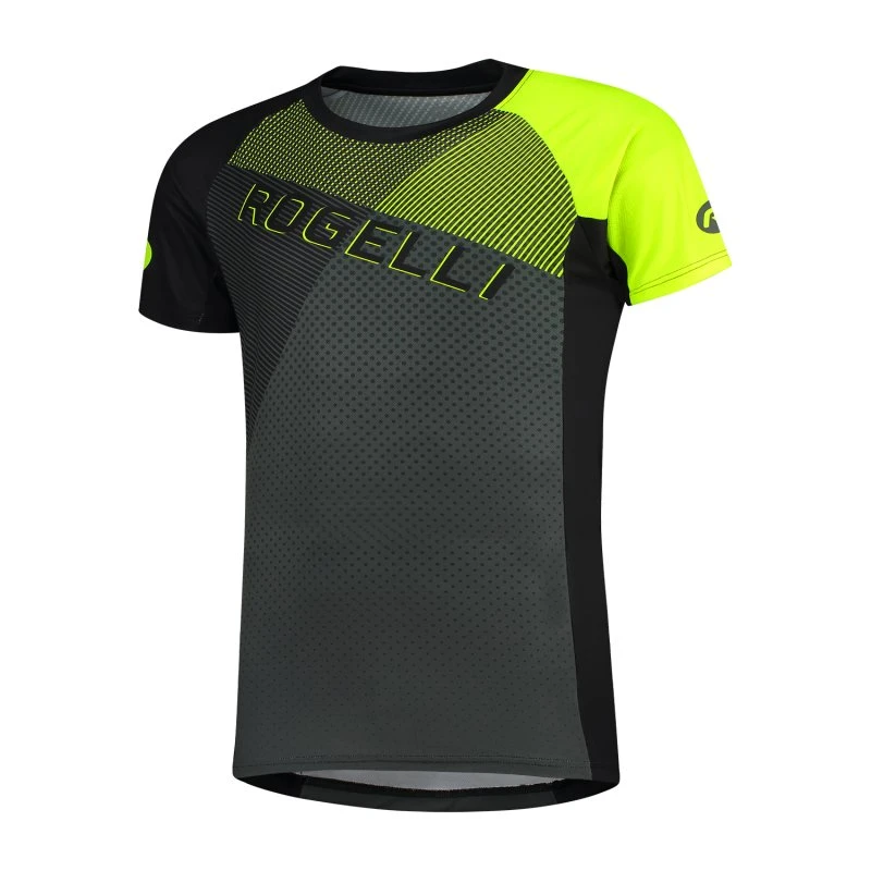 Rogelli Adventure MTB Trøje Sort/Fluo/Grå
