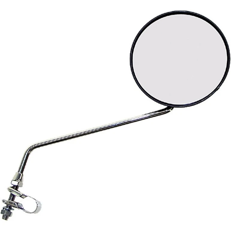 Cavo Bakspejl 4" stål, sort/sølv (universal)