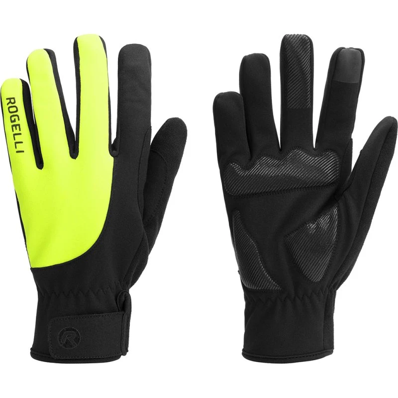 Rogelli Core II Winter Handsker Gul, Str. 3XL