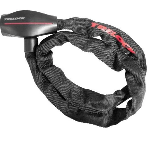 Trelock BC380 kædelås 85 cm, 7 mm - sort