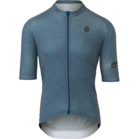 AGU Merino Performance Jersey Steel Blue Herre