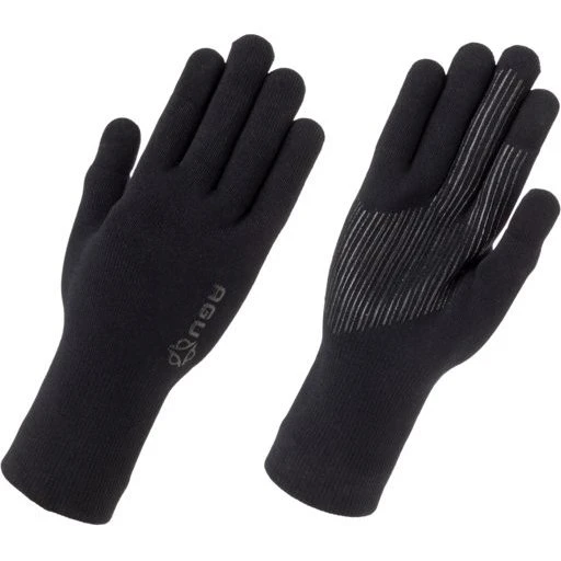 AGU Merino Knit Cykelhandsker Sort, M