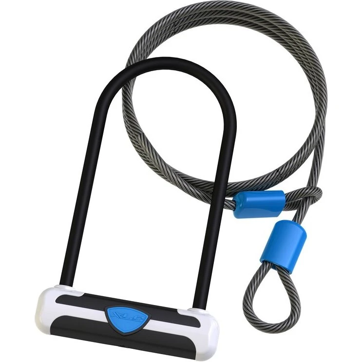 XLC U-lock bøjlelås med wire 115x230 - 5 nøgler