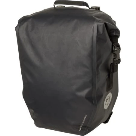 AGU Lightweight Single Click'nGo Large cykeltaske sort 21L