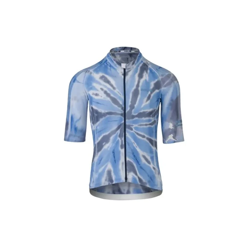 AGU Classic Breakaway Cykeltrøje Korte Ærmer Tie Dye Blue Sky Herre