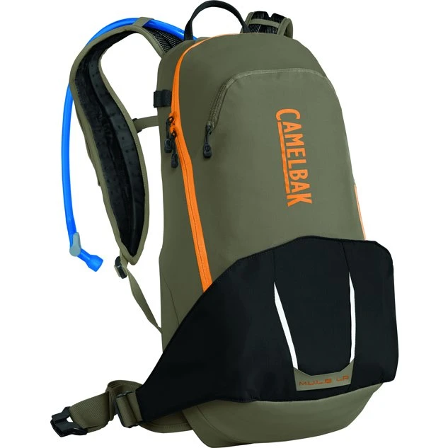 Camelbak M.U.L.E. LR 15L rygsæk med 3L vandreservoir grøn/sort