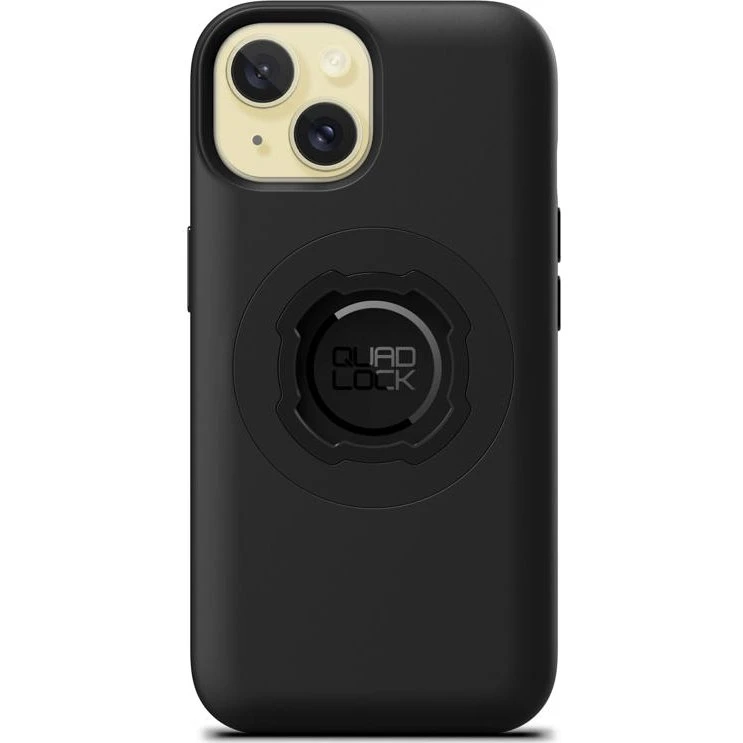 Quad Lock MAG Cover Case magnetisk til iPhone 15 sort