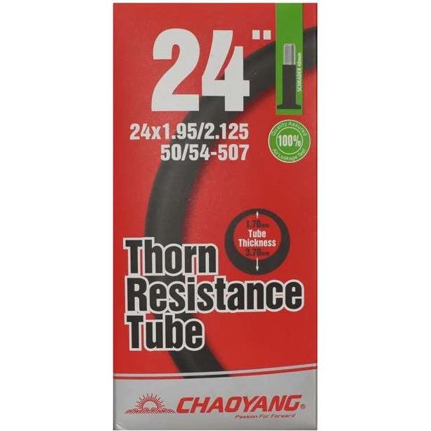 Chaoyang 24" 1,95-2,125 Slange med 40mm Racerventil