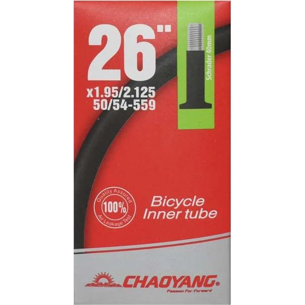Chaoyang 26" x 1,95-2,125 Slange med 40mm Autoventil