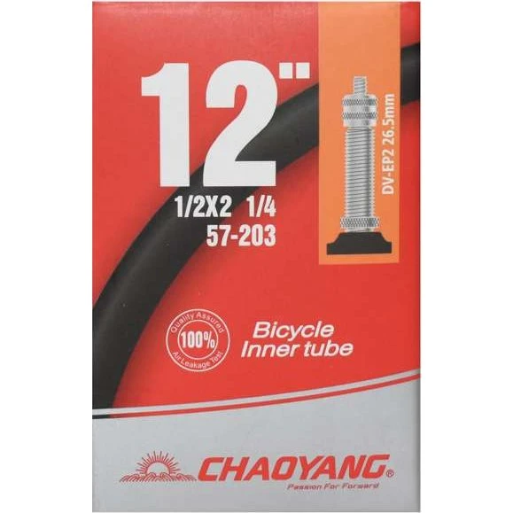 Chaoyang 12" Slange 1/2x2 1/4 Dunlopventil 26,5 mm