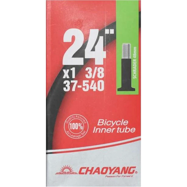 Chaoyang 24" x 1 3/8 Slange med 48mm Autoventil