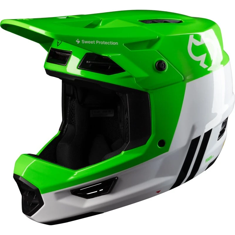 Sweet Protection Fixer Composite 2Vi Mips Fullface Hjelm - Envy Green - S