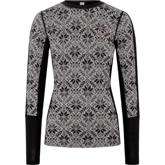 Kari Traa Anna Merino Baselayer Trøje Sort Dame