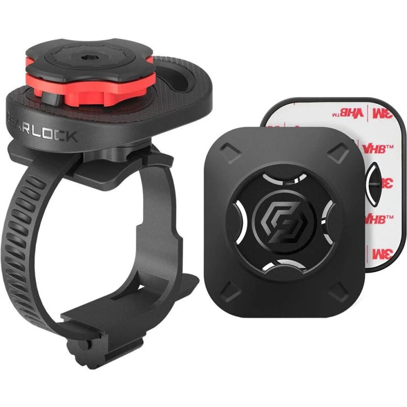 Spigen Gearlock MS100 cykelholder med universaladapter - sort