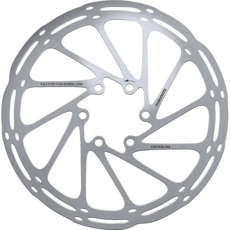 Sram Centerline Rotor 140mm Afrundet 6-Bolt