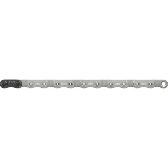 SRAM XX T-Type Eagle 12 Speed Kæde - Sølv 126 led