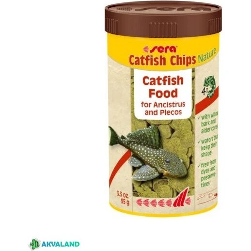 Sera Wels Chips Nature 250 ml (95 g)