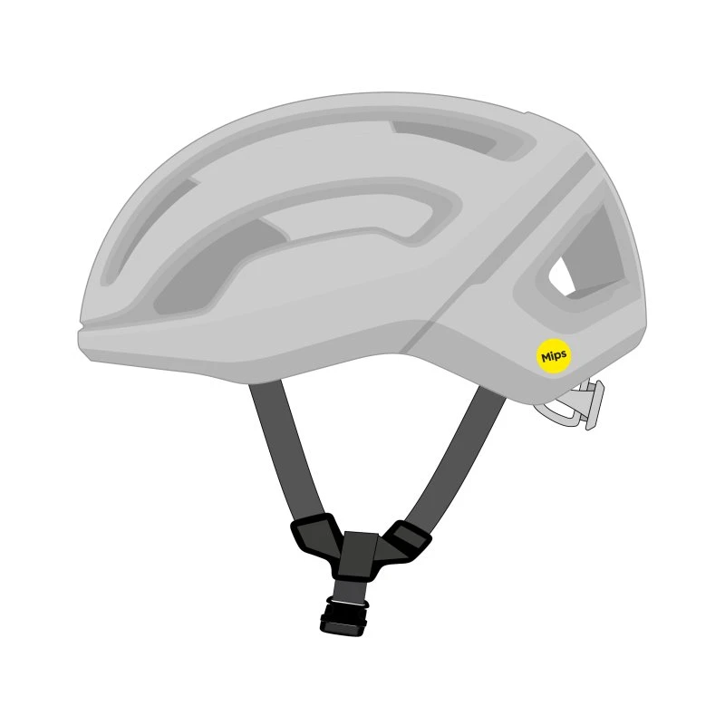 POC Omne Air MIPS Cykelhjelm, Mat Grå, 56-61 cm