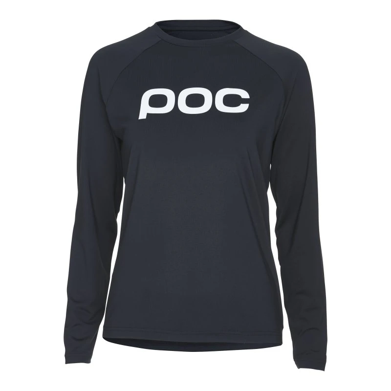POC W's Reform Enduro Jersey, Uranium Black, Str. S