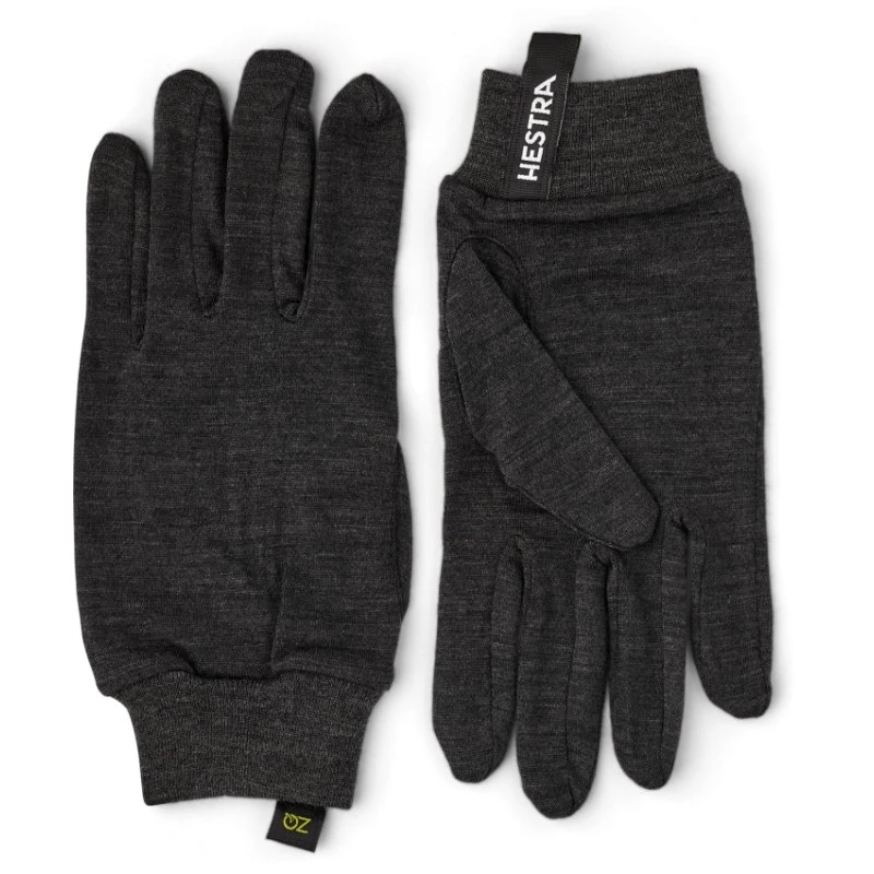 Hestra Merino Wool Liner Active 5-finger koksgrå