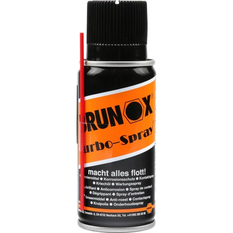 Brunox Turbo-Spray 100 ml – Komplet cykelpleje