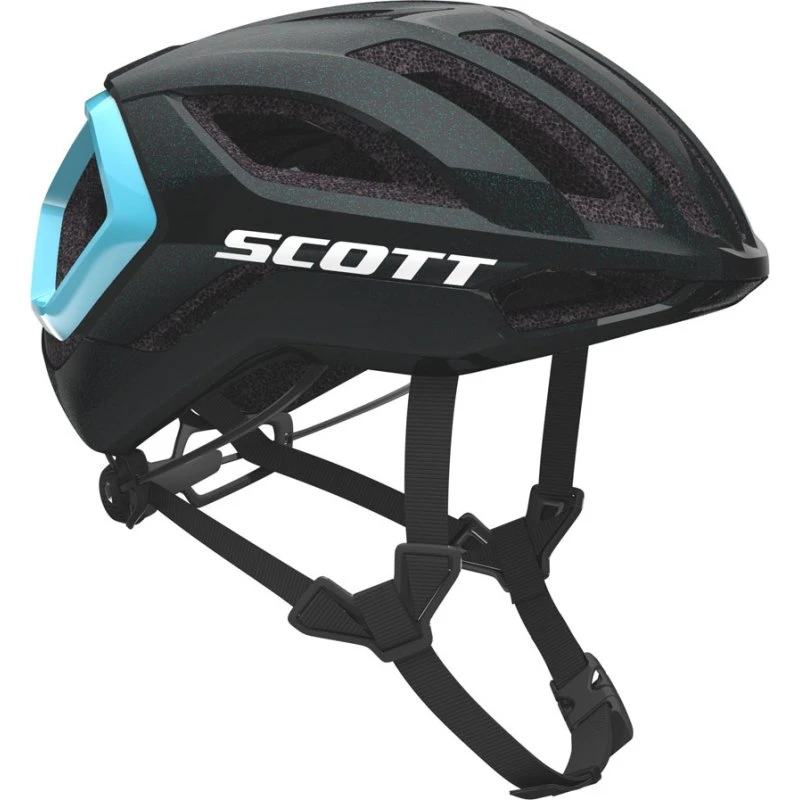 Scott Centric Plus Cykelhjelm Sort/Lysblå