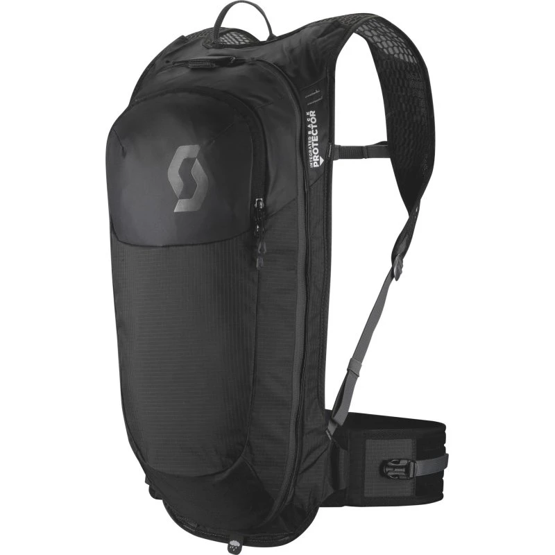 SCOTT Trail Protect FR10 Rygsæk Sort, 10L med D3O Rygbeskyttelse