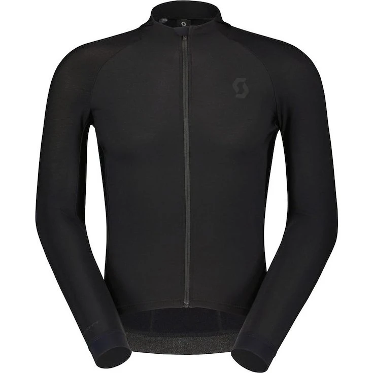 SCOTT RC Pro Warm LS Cykeltrøje Sort Herre XXL