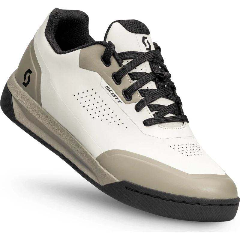 SCOTT Volt Evo Flat cykelsko, beige/sort, dame, størrelse 39