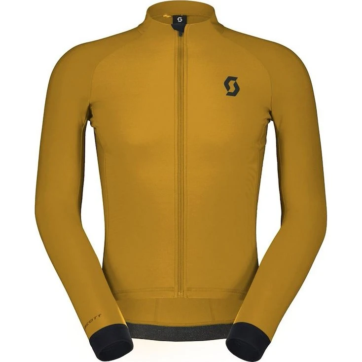 SCOTT RC Pro Warm LS Cykeltrøje Bread Brown Herre L