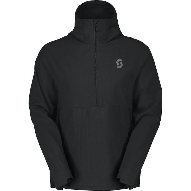 SCOTT Trail Storm Thermal Pullover Cykeljakke Sort Herre