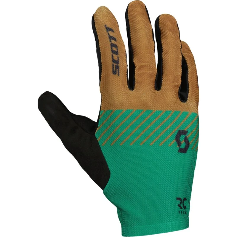 SCOTT RC Team Langfingerhandsker Bread Brown/Amazon Green