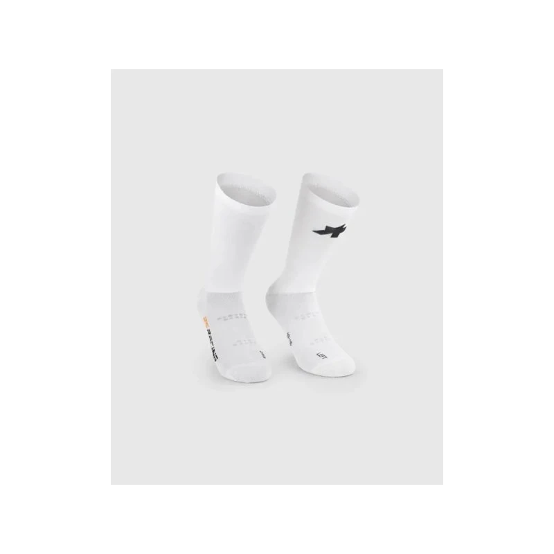 Assos RS Socks S11 hvid cykelstrømper