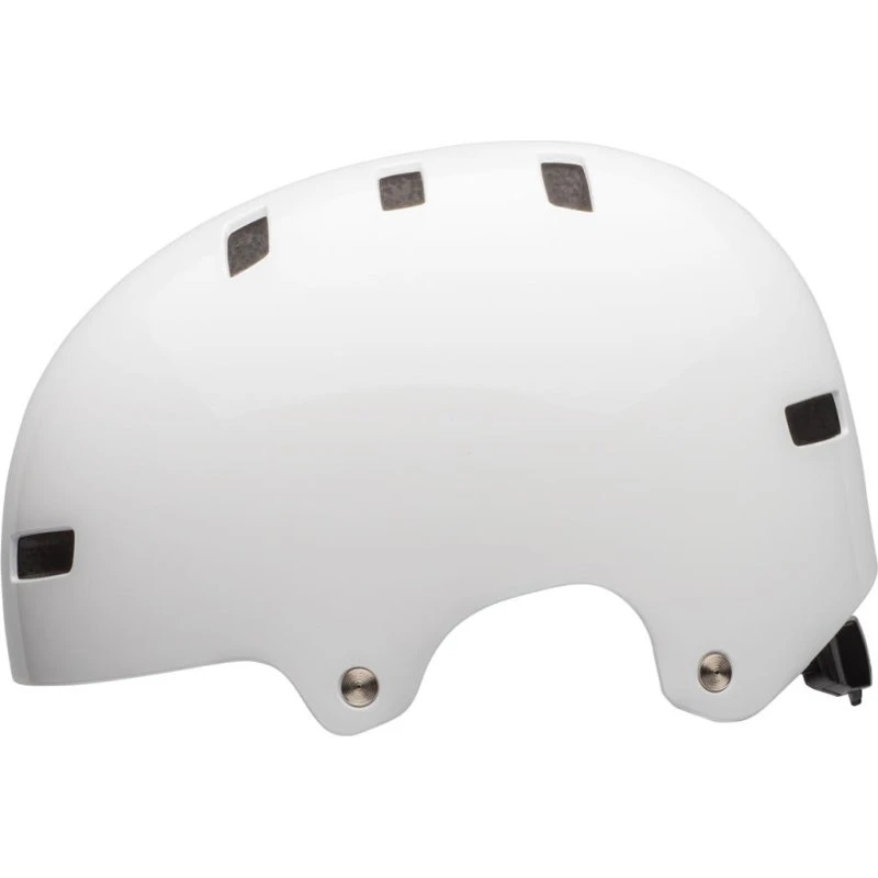 Bell Local Cykel- og Skaterhjelm, Hvid, 55-59 cm