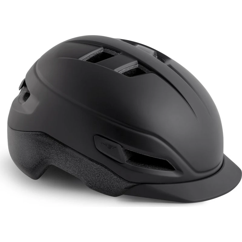 Met Grancorso S-Pedelec Cykelhjelm sort/refleks