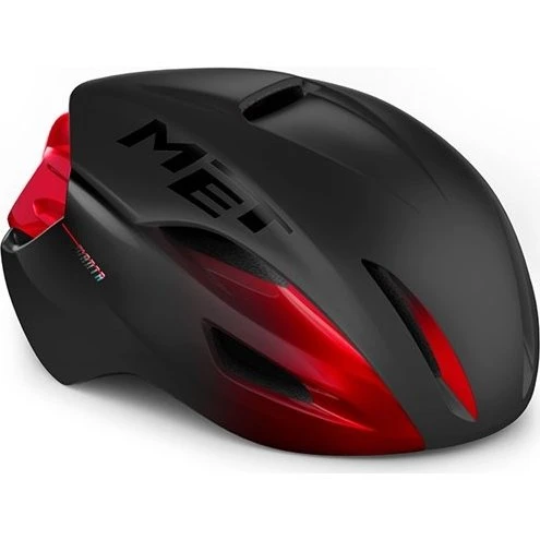 MET Manta MIPS Cykelhjelm Sort/Rød 52-56 cm