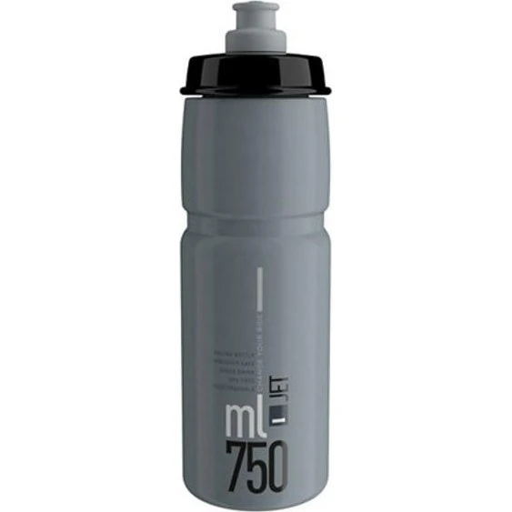 Elite Jet Flaske 750 ml grå – 100% biologisk nedbrydelig