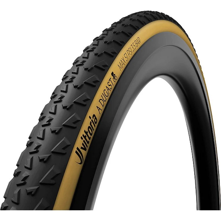 Vittoria A.Dugast Rhino Cross Tubular 700x33c Sort/Brun