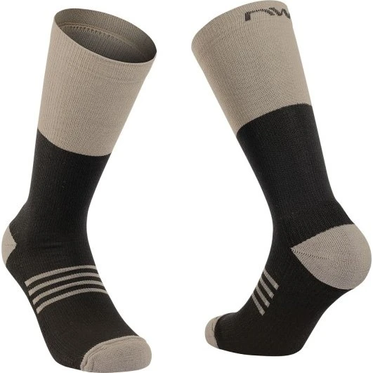 Northwave Extreme Pro High Cykelstrømper Sort/Sand L