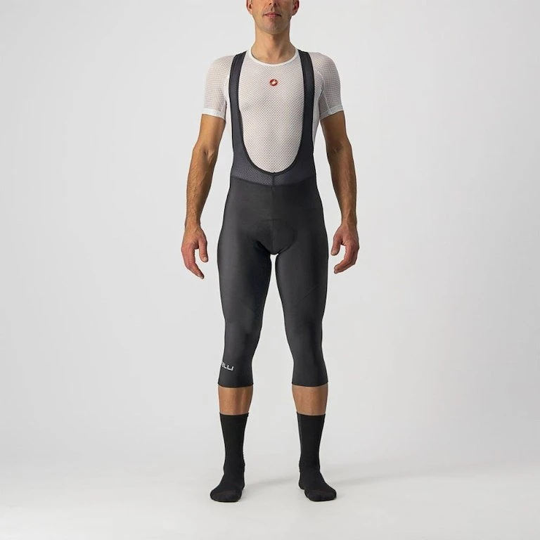 Castelli Entrata Thermal Bibknicker Sort Herre XXXL