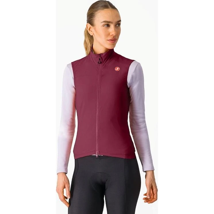 Castelli Espresso Cykelvest Dame Deep Bordeaux XS